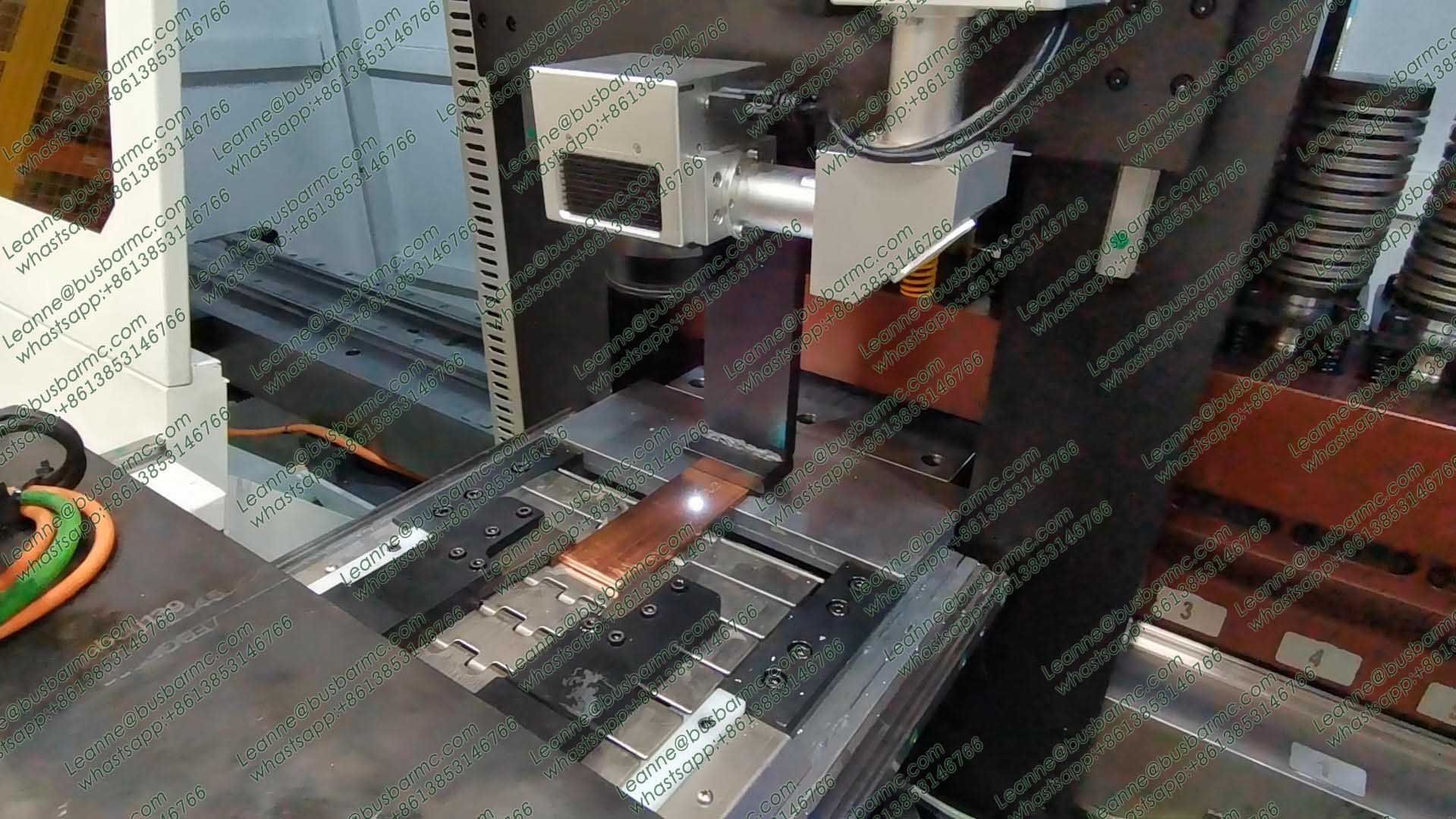 znakowanie laserowe szyn miedzianych