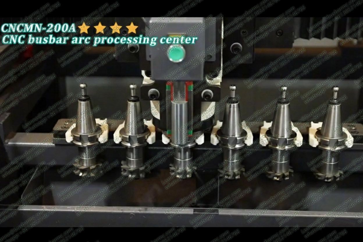 CNC stroj na sražení hran přípojnic