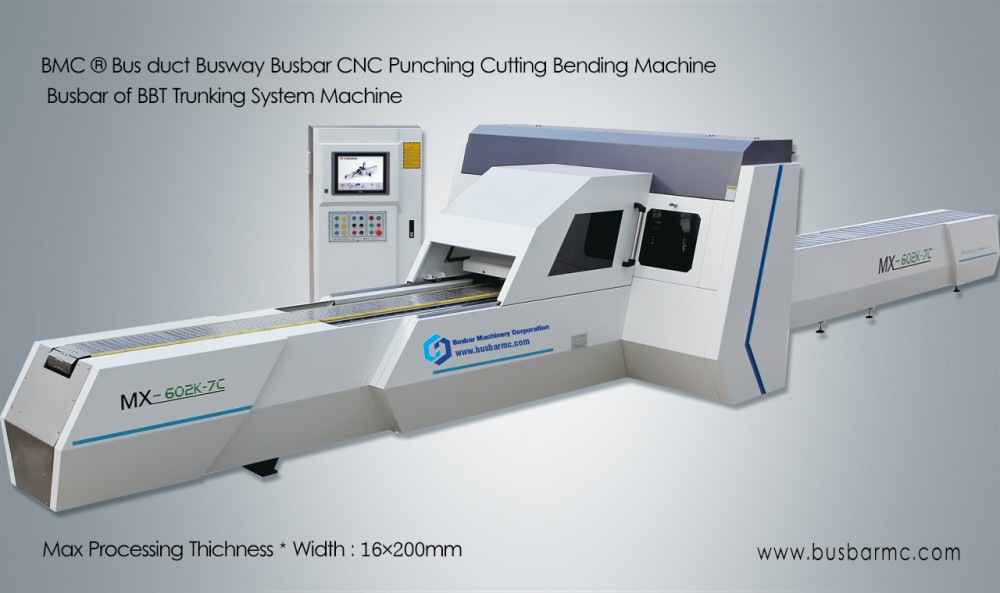 MX602K-8C CNC Busbar Machine Copper punching cutting machine